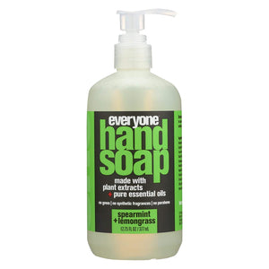 Everyone Hand Soap, Spearmint 12.75 oz by EO Products (Pack of 2)