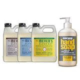 Liquid Hand Soap Refill, 1 Pack Lavender, 1 Pack Rain water, 1 Pack Honey Suckle, 33 OZ each include 1, 12.75 OZ Bottle of Hand Soap Meyer Lemon