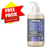 Liquid Hand Soap Refill, 1 Pack Lavender, 1 Pack Rain water, 33 OZ each include 1, 12.75 OZ Bottle of Hand Soap Lavender + Coconut