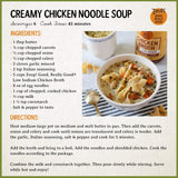 Low Sodium Chicken Broth - Gluten Free, Non GMO, Fat Free, Low Sodium Chicken Broth (2-Packs)