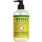 Mrs. Meyers Clean Day, 4 Packs Liquid Hand Soap 12.5 OZ, 4 Packs Hand Lotion 12 OZ, Honey Suckle, 8-Packs