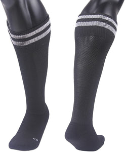 Lian LifeStyle Men's 1 Pair Knee High Sports Socks for Baseball/Soccer size M