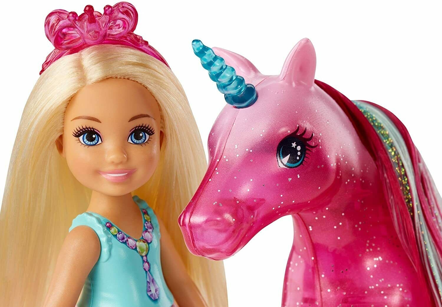 chelsea doll and unicorn