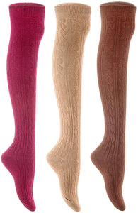 Lian LifeStyle - Socks For Women - 3 Pairs